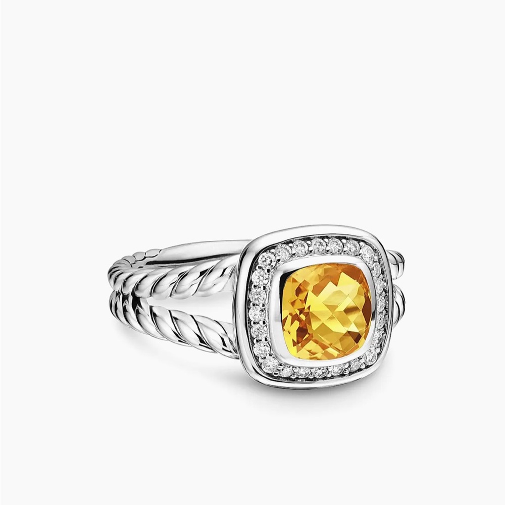 David Yurman Petite Albion® Ring with Pavé Diamonds